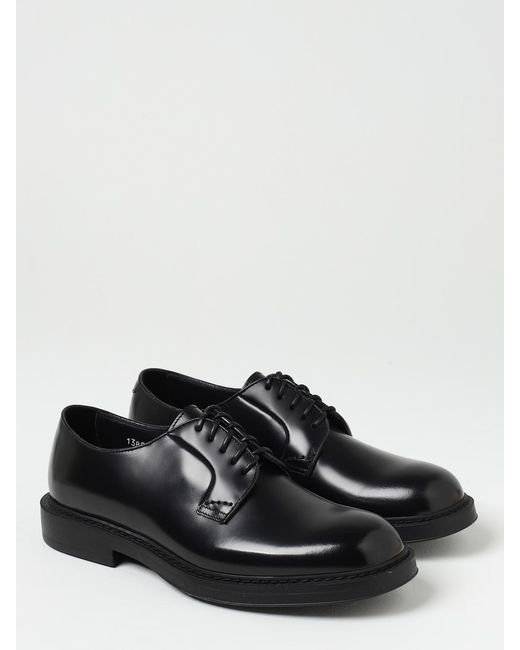 Doucal's Derby-Schuhe Aus Gebürstetem Leder in Black für Herren