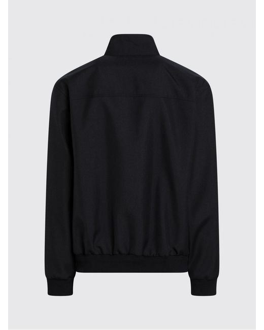 Gucci Black Wool Twill Bomber Jacket for men