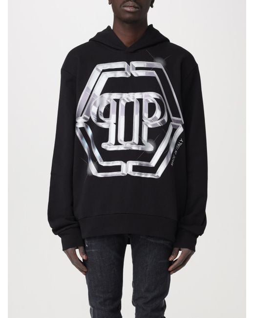 Philipp Plein Sweatshirt Herren in Black für Herren