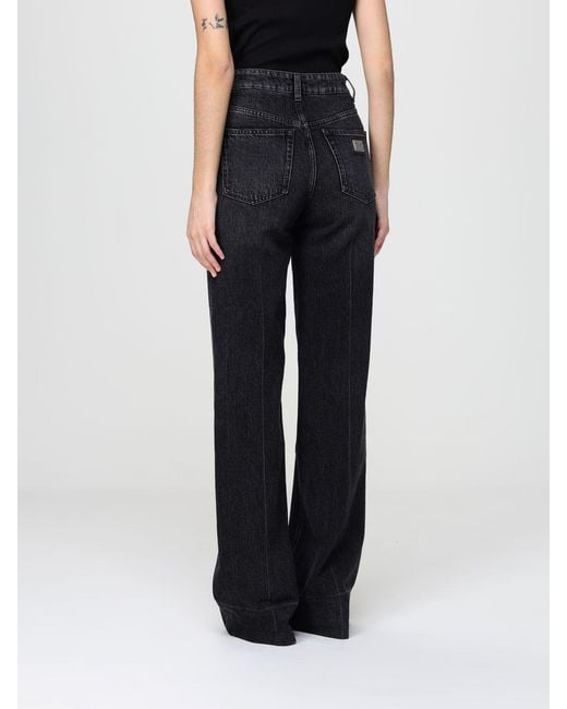 Dolce & Gabbana Black Dolce &Amp Gabbana Palazzo Jeans