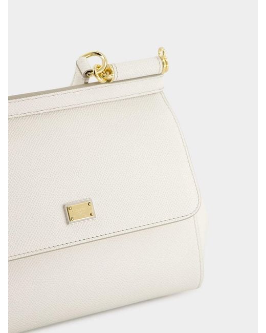 Dolce & Gabbana Natural Dolce &Amp Gabbana Sicily Mini Handbag