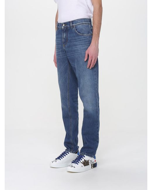 Dolce & Gabbana Blue Dolce &Amp Gabbana Denim Slim Fit Jeans for men