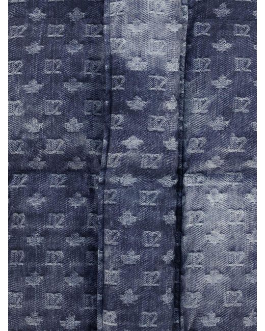 DSquared² Blue Jacket for men