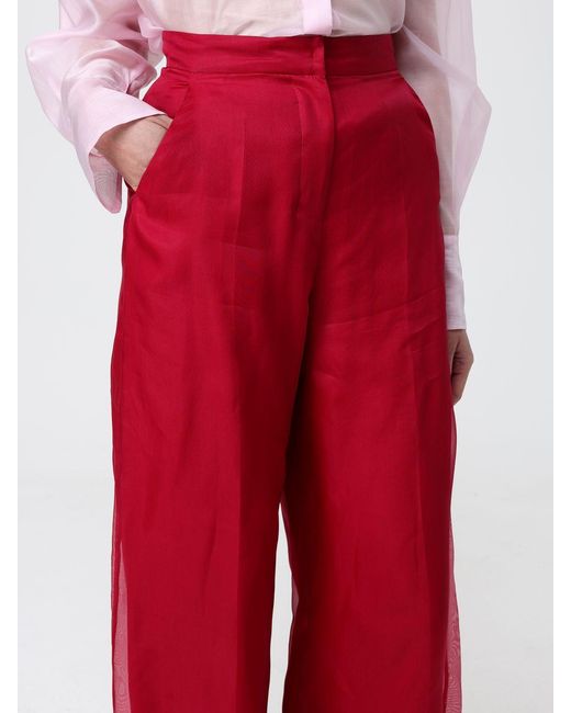 Max Mara Silk Flared Trousers