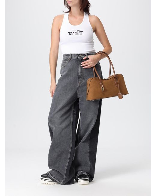 Stella McCartney Brown Shoulder Bag