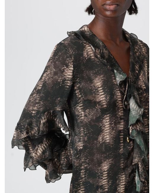 Just Cavalli Gray Shirt