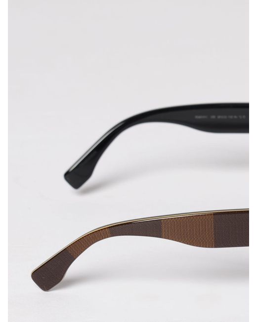 Fendi Brown Acetate Sunglasses for men