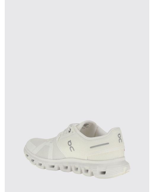 On Shoes White Cloud Recycled Mesh Sneakers On