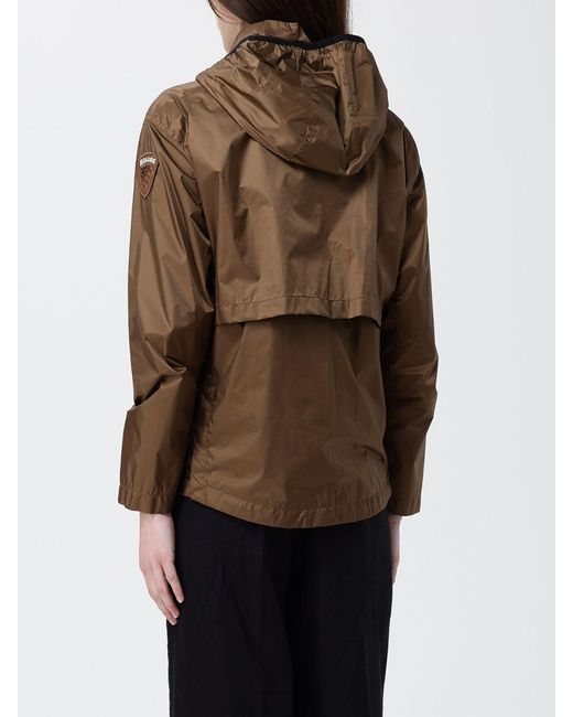 Blauer Brown Polyester Hooded Jacket for men