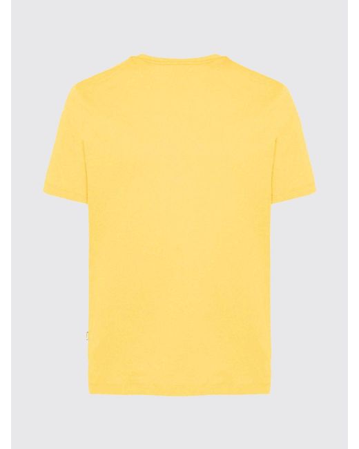 Boss Yellow Basic Cotton T-Shirt for men