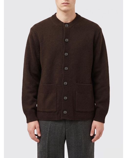 Our Legacy Brown Cotton Cardigan for men