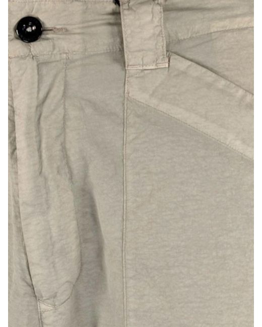 C P Company Natural Nylon Wide-Leg Trousers for men