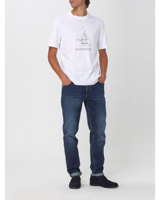 Brunello Cucinelli T-Shirt Herren in White für Herren