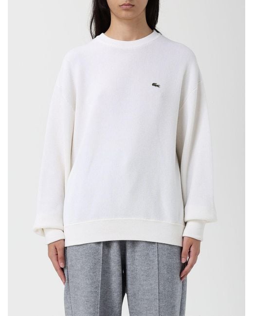 Lacoste White Sweater