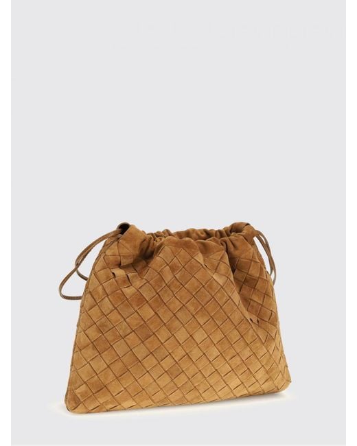 Bottega Veneta Brown Woven Suede Dustbag