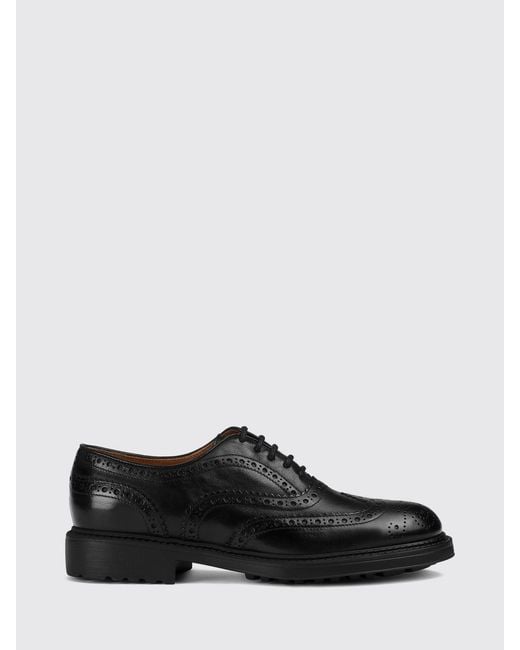 Doucal's White Brogue Shoes for men