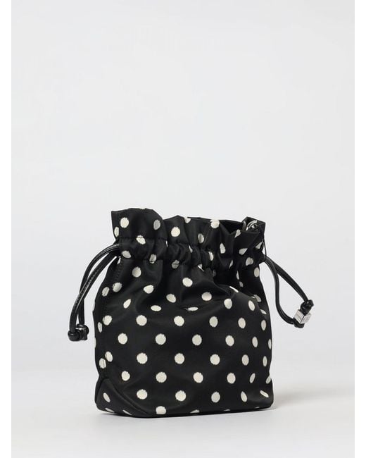 Ganni Black Bou Bucket Pouch
