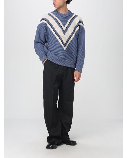 Golden Goose Deluxe Brand Blue Jumper for men