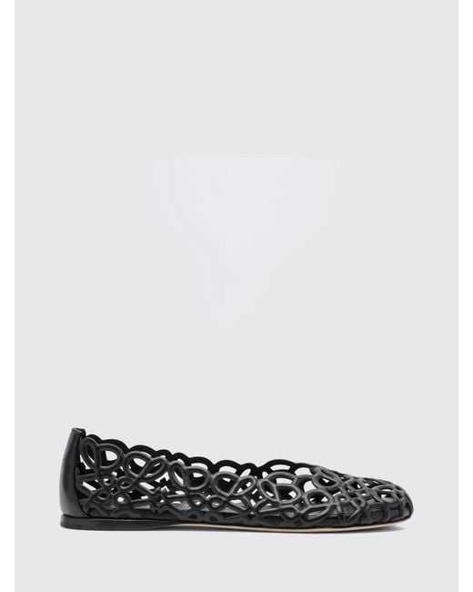 Loewe White Ballet Flat