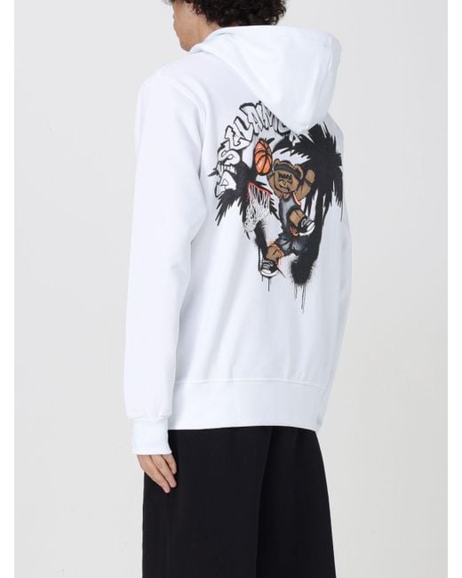 Sudadera Hombre DISCLAIMER de hombre de color White