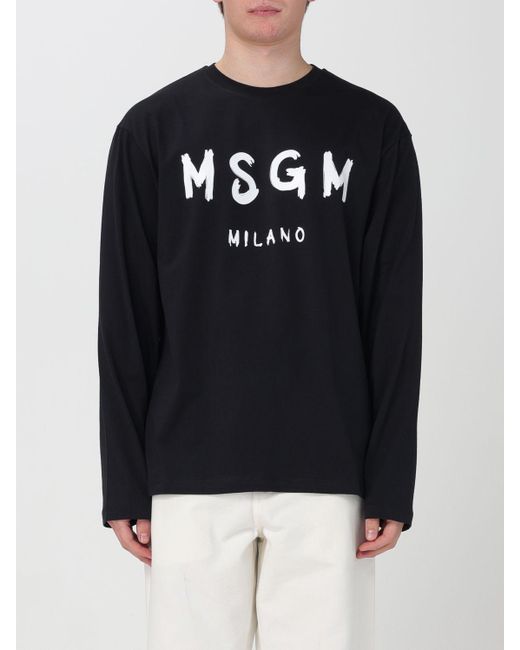 MSGM T-shirt in Black für Herren