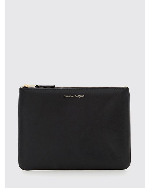 COMME DES GARÇONS PLAY Black Comme Des GarÇ Ons Play Leather Pouch for men