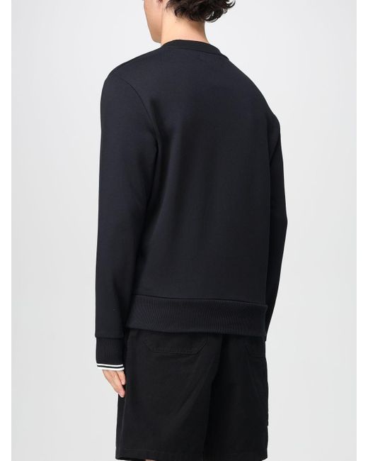 Felpa A Girocollo di Fred Perry in Blue da Uomo