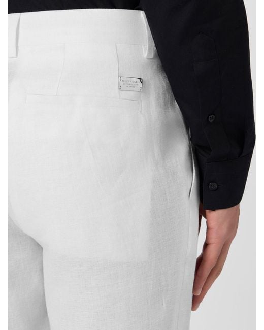 Philipp Plein White Pants for men