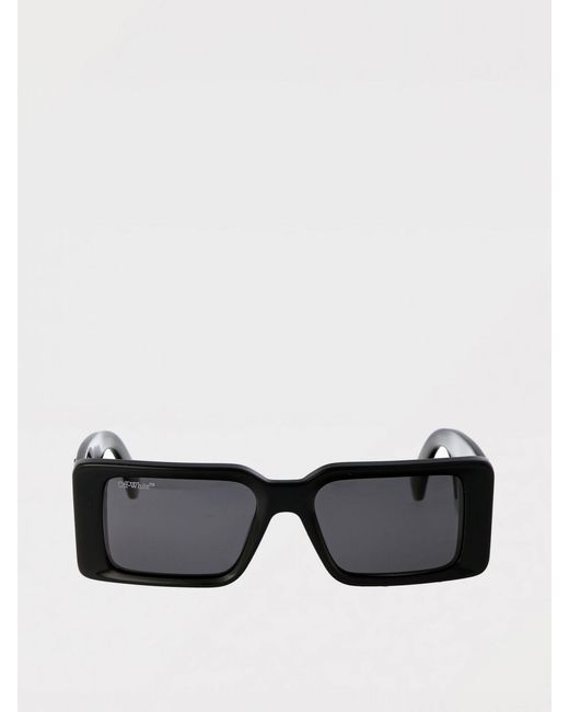 Off-White c/o Virgil Abloh Black Milano Acetate Sunglasses