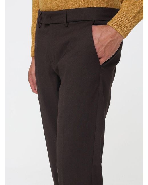 Dondup Black Pants for men