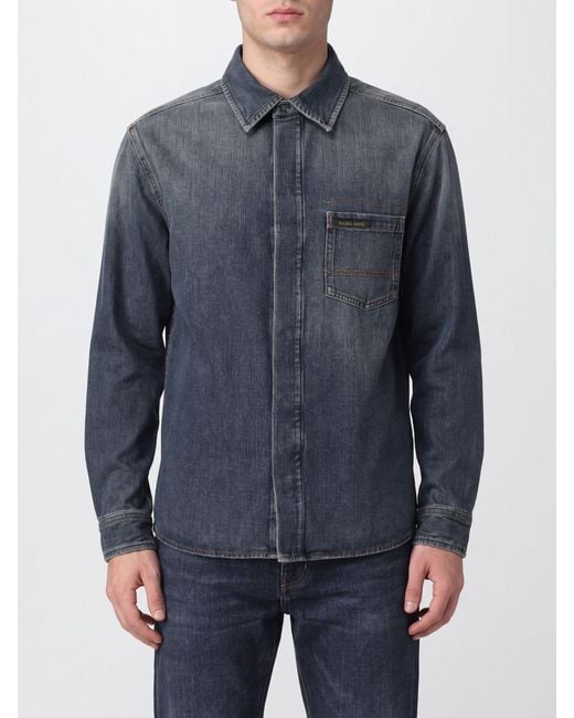 Golden Goose Deluxe Brand Blue Shirt for men