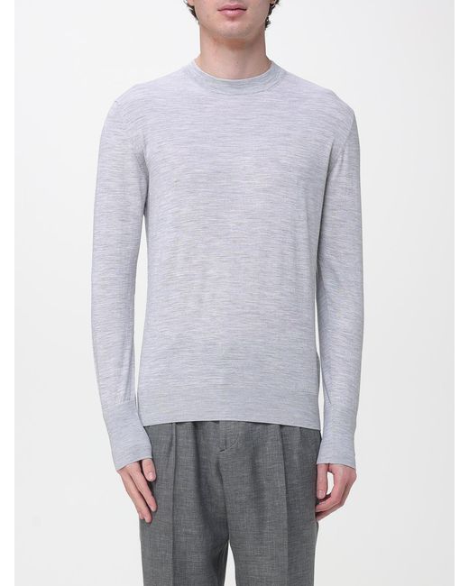 Eleventy Gray Wool Sweater for men