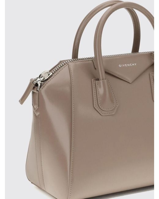 Givenchy Gray Antigona Small Leather Bag