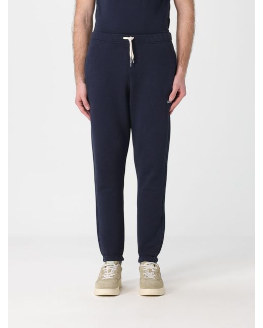 Autry Blue Cotton Jogging Pants for men