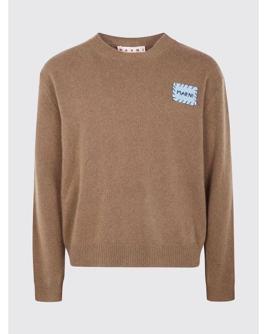 Marni Brown Sweater for men