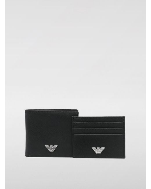 Emporio Armani Black Wallet for men