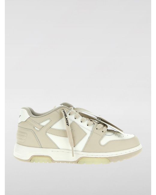 Off-White c/o Virgil Abloh Natural 'Out Of Office' Sneakers