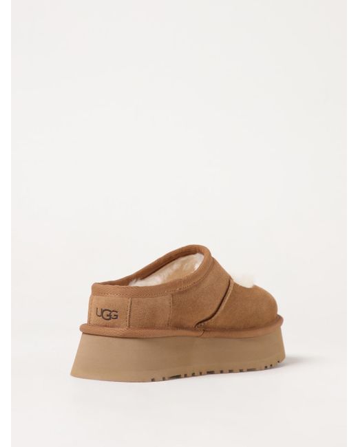 Ugg Brown Bea Mary Jane Suede Sabots