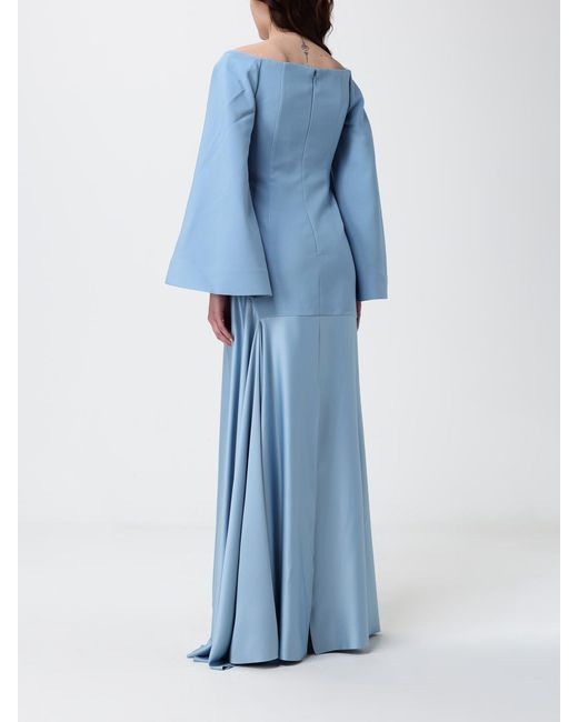 Solace London Blue Dress Gnawed
