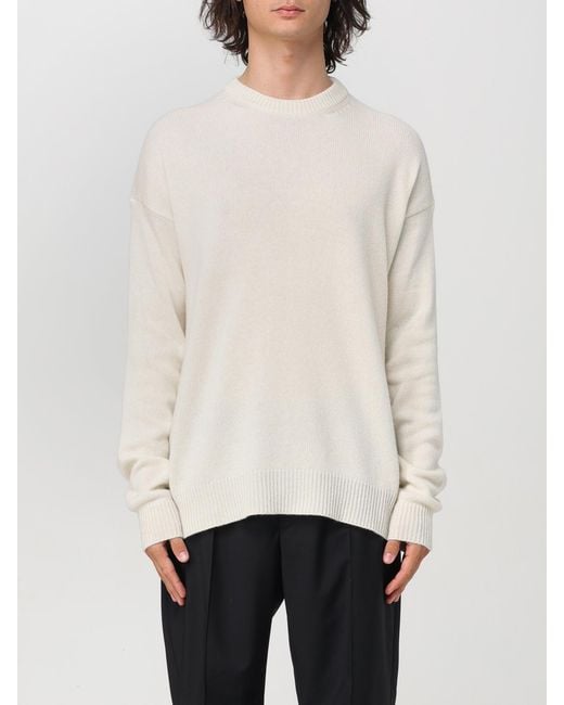 Jil Sander White Sweater for men