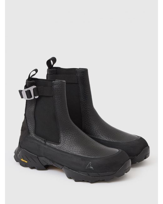 Roa Black Boots for men