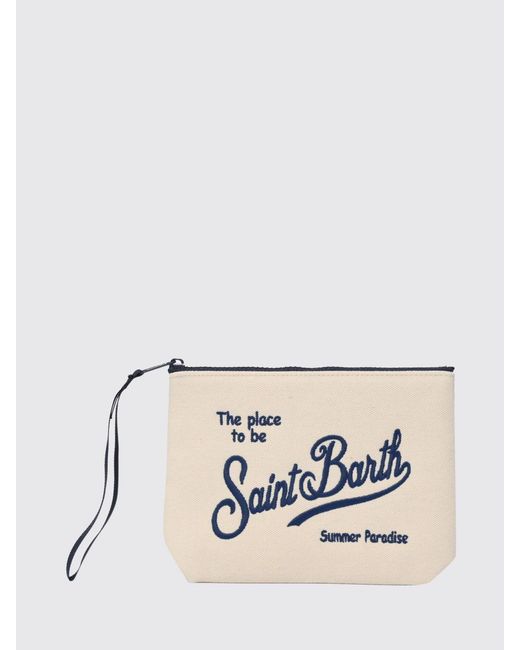 Mc2 Saint Barth Natural Cotton Blend Aline Pouch for men