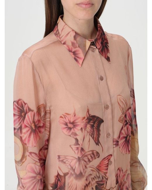 Camicia di Alberta Ferretti in Pink