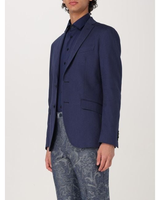 Etro Jacke Herren in Blue für Herren