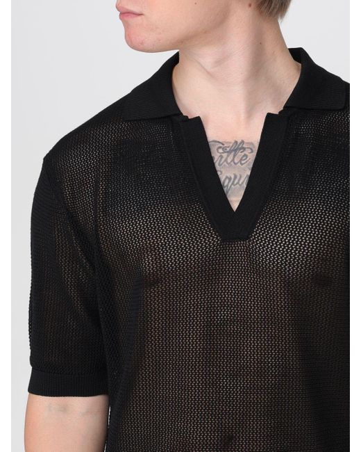 Chemise Laneus pour homme en coloris Black
