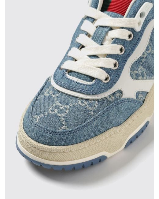 Sneaker Uomo Re-Web, Taglia di Gucci in Blue
