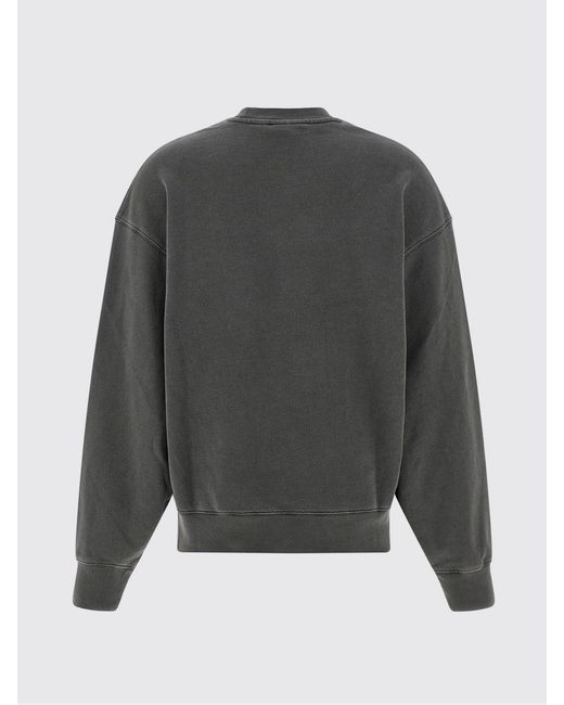 Carhartt Gray Cotton Crewneck Sweatshirt