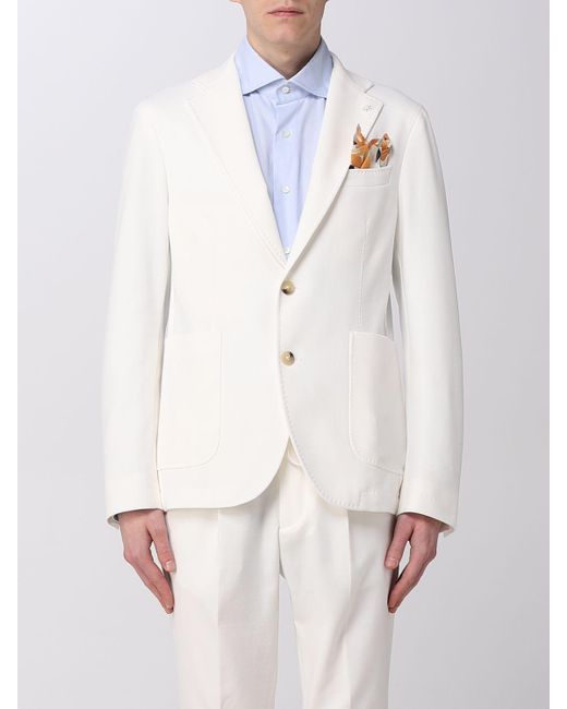 Manuel Ritz Jacket in White for Men | Lyst