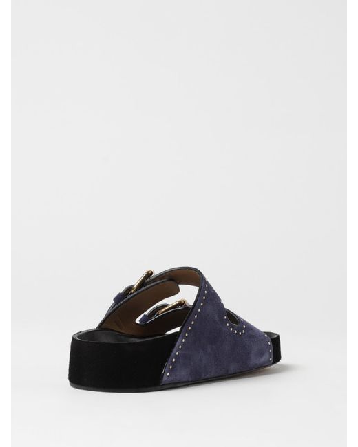Sandalias De Tacón Mujer Isabel Marant de color Blue