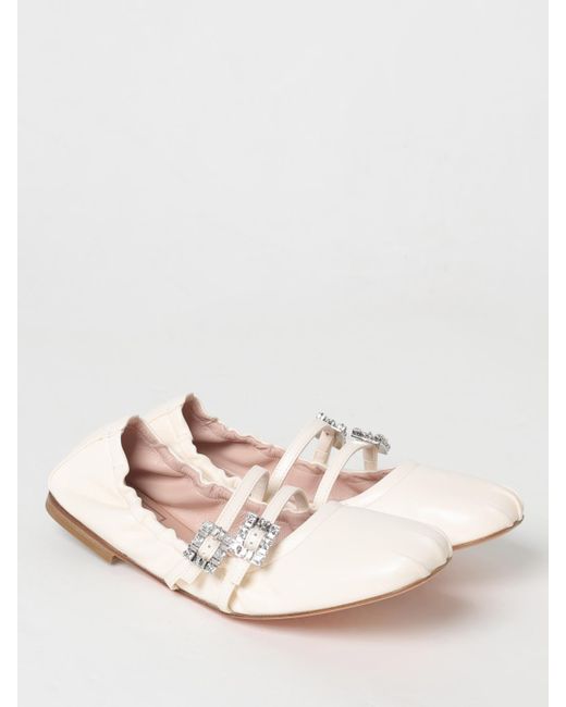 Ballerina di Roger Vivier in Natural